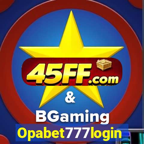 Opabet777login