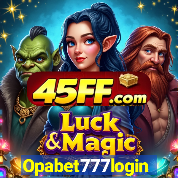 Opabet777login